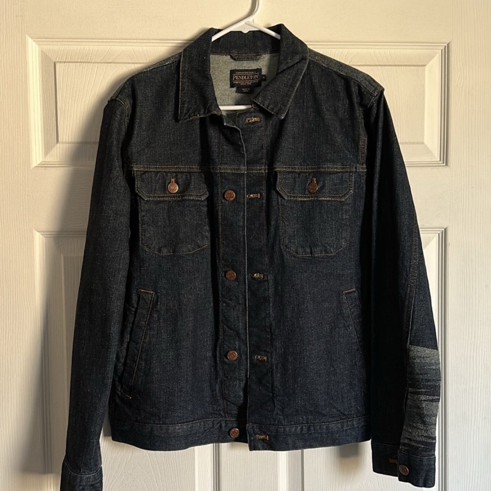 Pendleton Magic Valley Wool And Denim Jacket - image 5